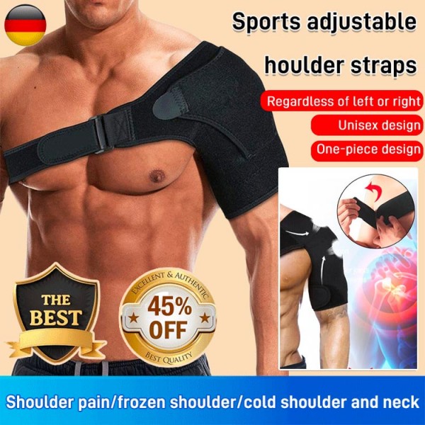 Breathable compression sport adjustable shoulder straps