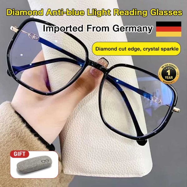 Diamond Anti-blue Llight Reading Glasses