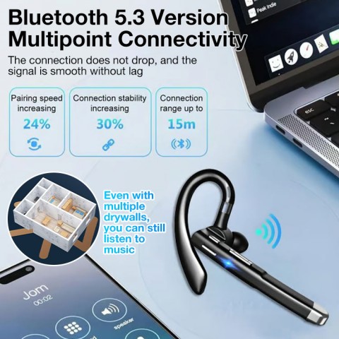 Bluetooth Trucker Headset