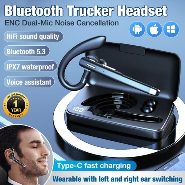 Bluetooth Trucker Headset..