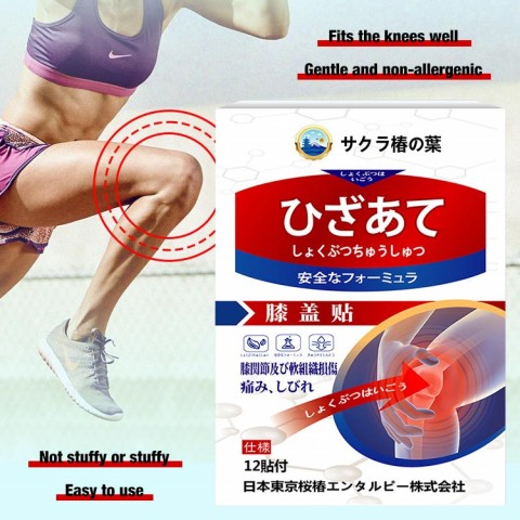 Lumbar cervical knee hot compress moxibustion patch