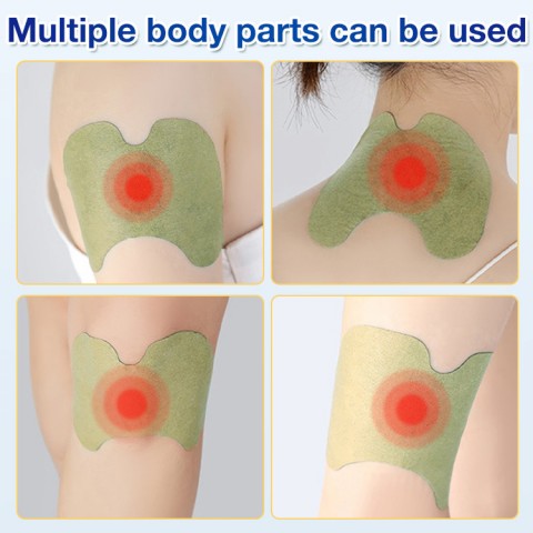 Lumbar cervical knee hot compress moxibustion patch