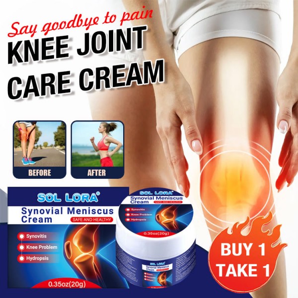 Knee joint care cream..