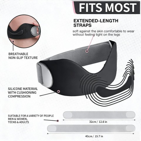 Silicone patellar brace knee brace