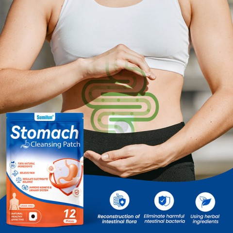 Stomach cleasing patch