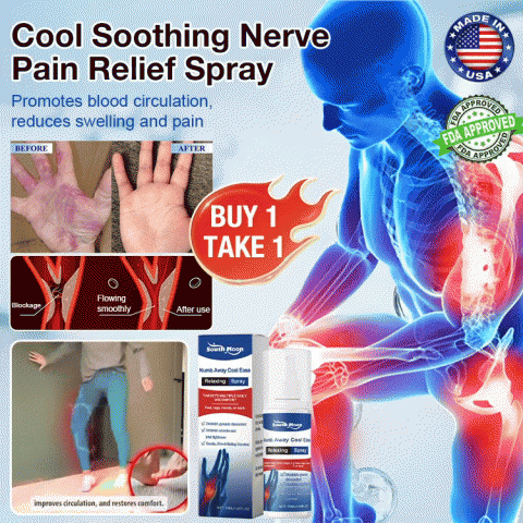 Cool Soothing Nerve Pain Relief Spray