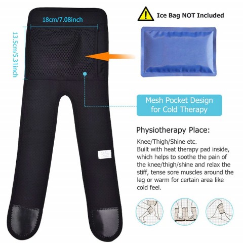 Electric heating knee brace