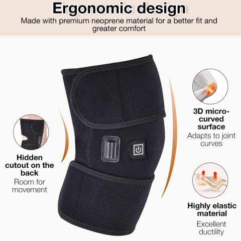 Electric heating knee brace