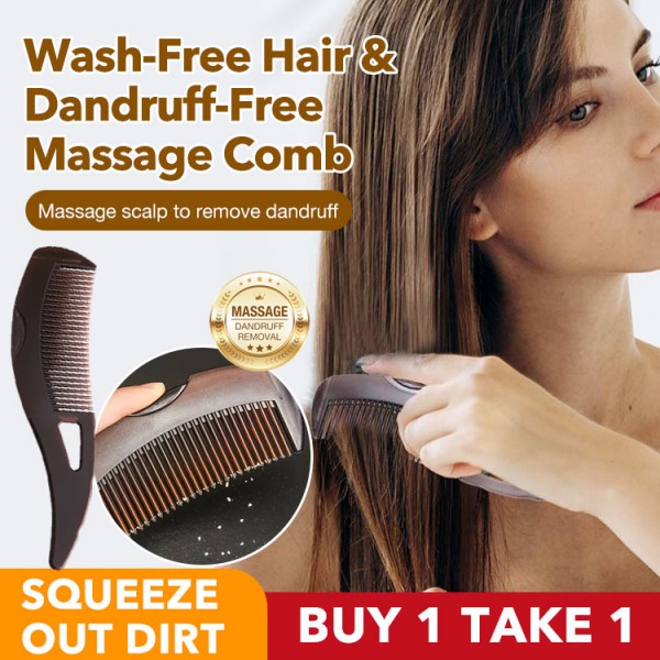 Wash-Free Hair and Dandruff-Free Massage..