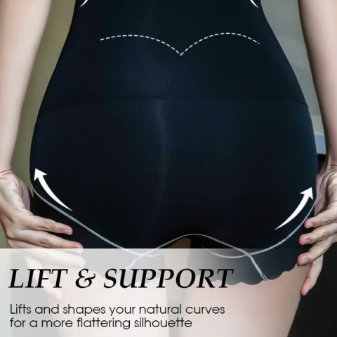 High-Waisted Tummy Control Shaper Shorts