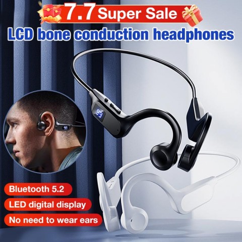 New LCD bone conduction headphones