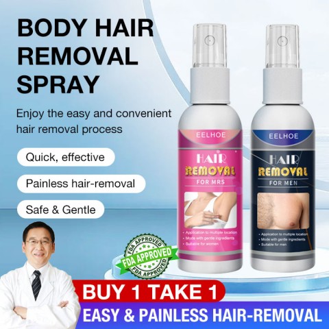 Body hair removal lotion