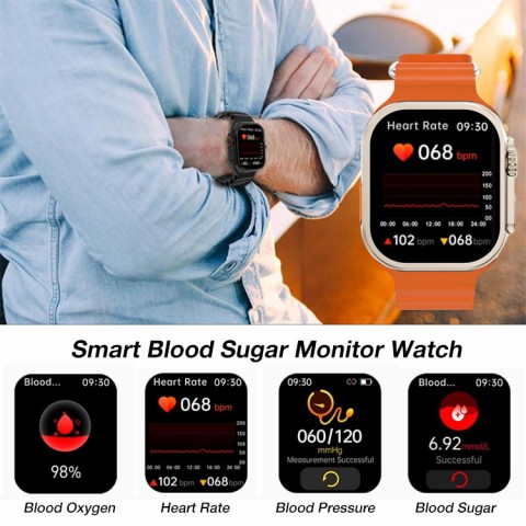 New Bluetooth smart blood sugar measurement watch
