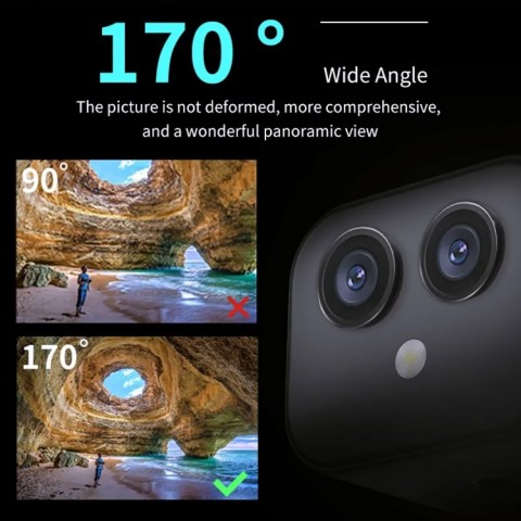 4K dual-lens wifi camera