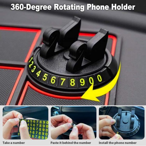 NON-SLIP multifunctional phone pad for car