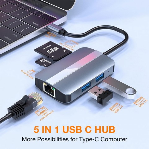 5 IN 1 USB C HUB