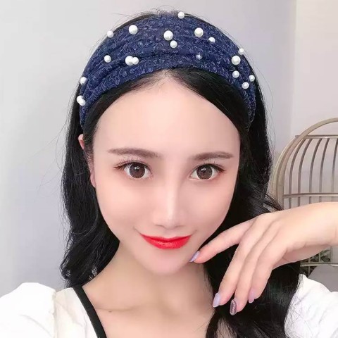 Korean Pearl Headband for Women