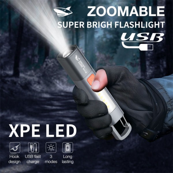 Portable COB Flashlight..