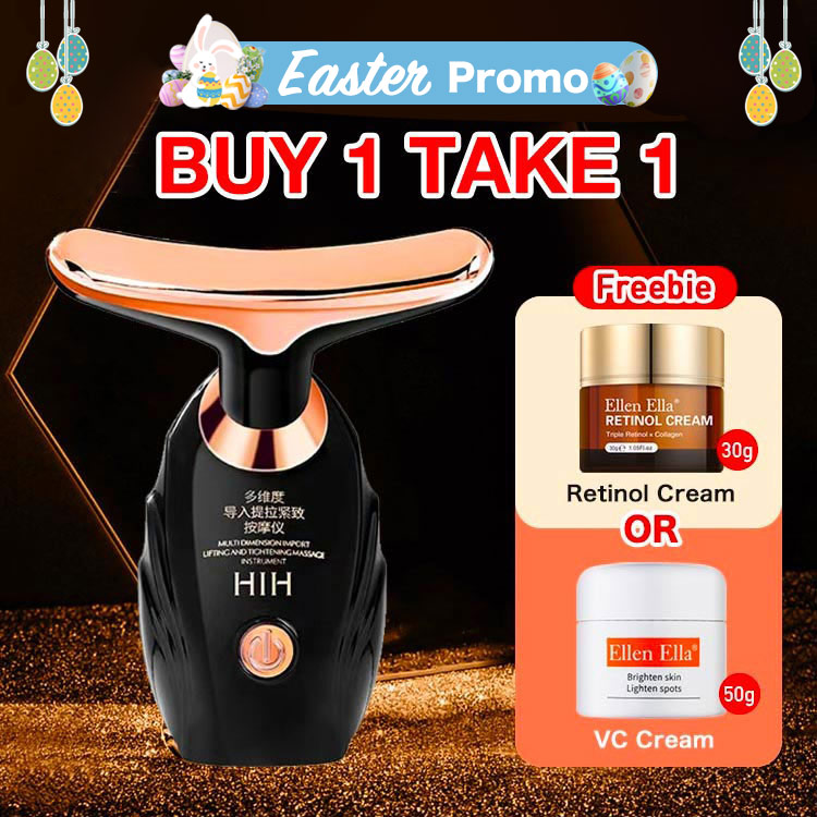 Easter Sale to save 59p - 100% legit,one year warranty-Skin Lifting & Firming Massage Wrinkle Remove V Face Therapy Beauty Device-Buy Now Get Free Matching Cream