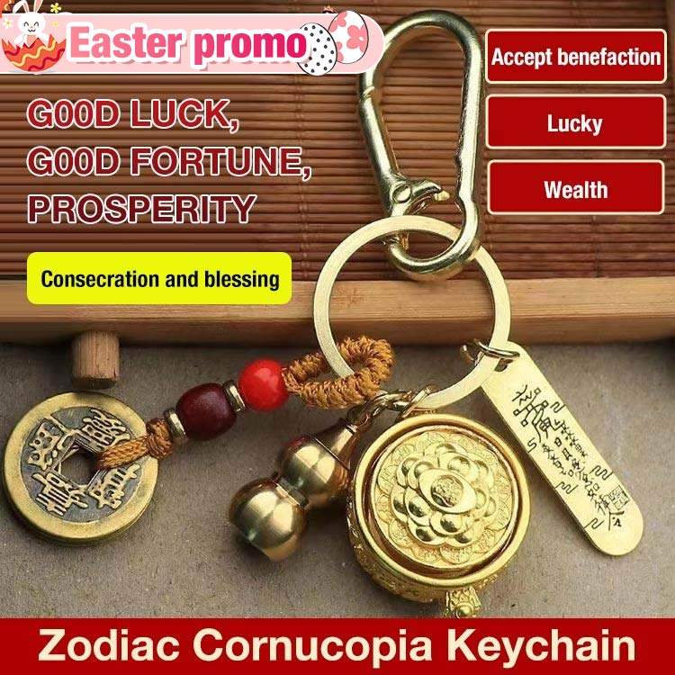 Easter promo -The second one is only ₱299 - Zodiac Cornucopia Keychain - Bring in wealth and fortune - Carry it with you and your money will roll in